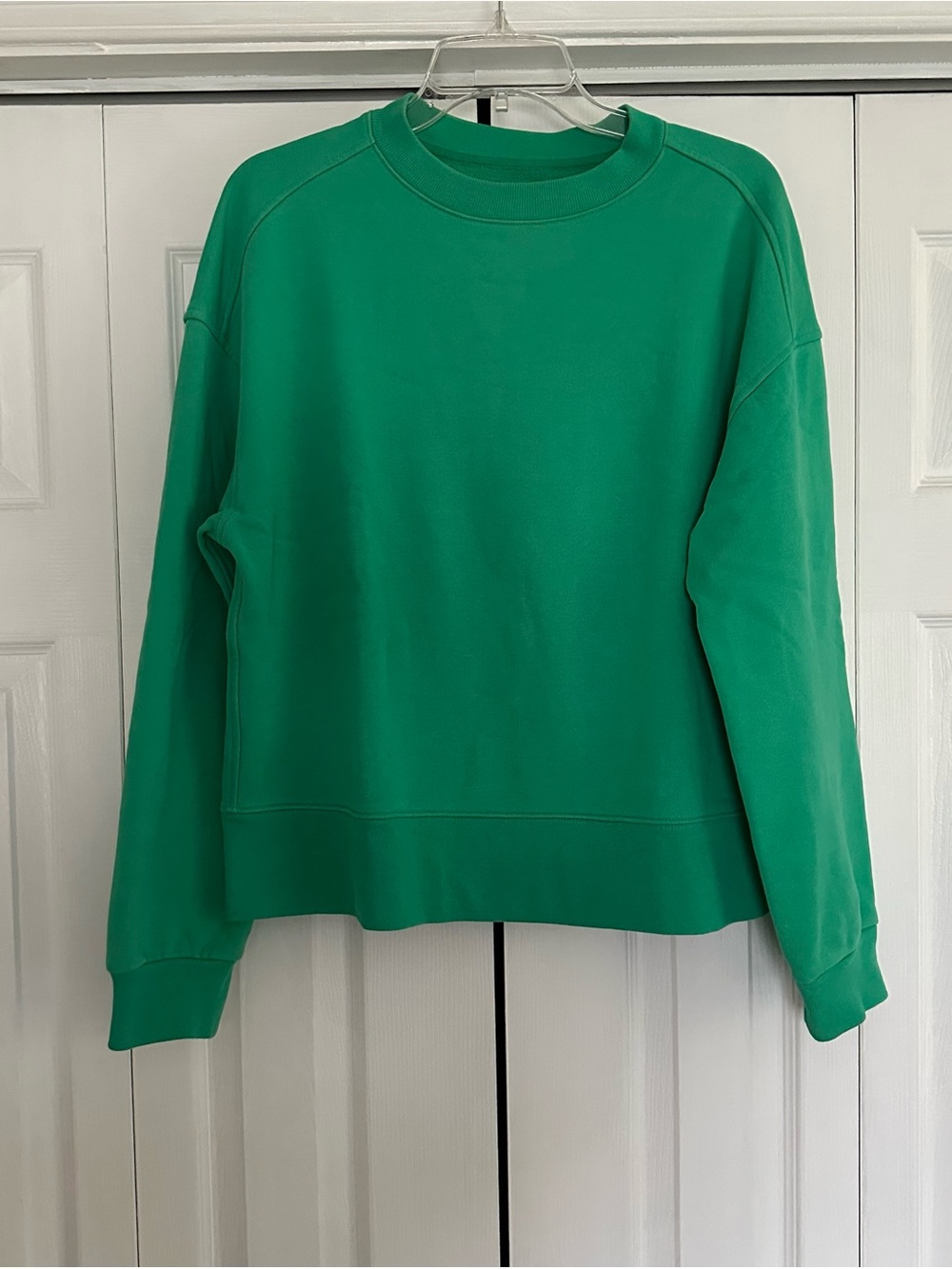 Everlane Emerald Green Crewneck Sweatshirt